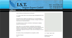 Desktop Screenshot of ist-imex.com